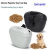 Silicone Pet Training Treat Pouch with Magnetic Buckle - Large Capacity