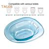 Hemorrhoids Sitz Bath Large-Capacity Wide Seating Area Anti-Overflow Toilet Wide Seat Universal Fit Sitz Bath
