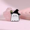 Cartoon Kleiner Geist Brosche Zink Zinklegierung Niedlich Halloween Dekoration