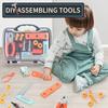 Children Toy Tools Kit Kids 13Pieces Toolbox Set Diy Pretend Play Toy Repair Tool Construction Educational Toys for Boys Girls