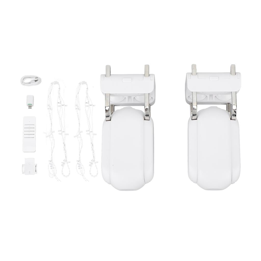 2Pcs Vorhang Smart Elektromotor Drahtlose App Automatisieren Timer Control Elektrische Vorhang Stange Opener