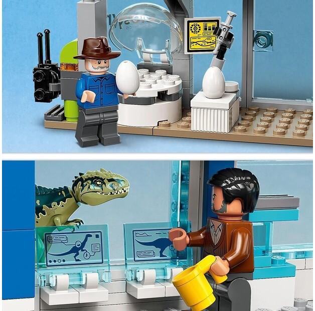 LEGO Jurassic World 76949 Нападение динозавров Гиганотозавра и Теризинозавра