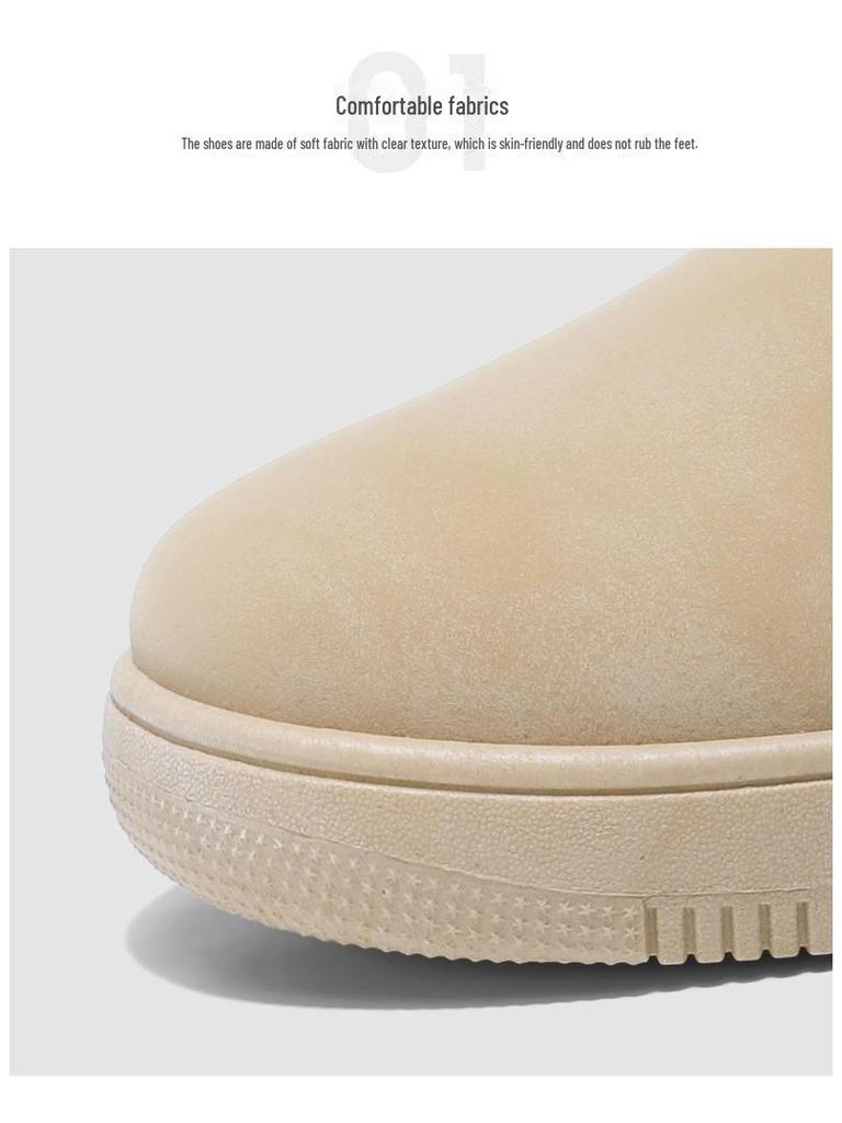 Pánské zimní vysoké sněhule: Teplé, s velurovou podšívkou, vodotěsné, protiskluzové, odolné proti chladu.