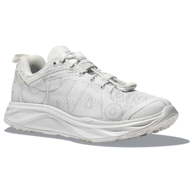 HOKA One One Huaka Origins 'White Grey' Sneakers 1134452-WWH