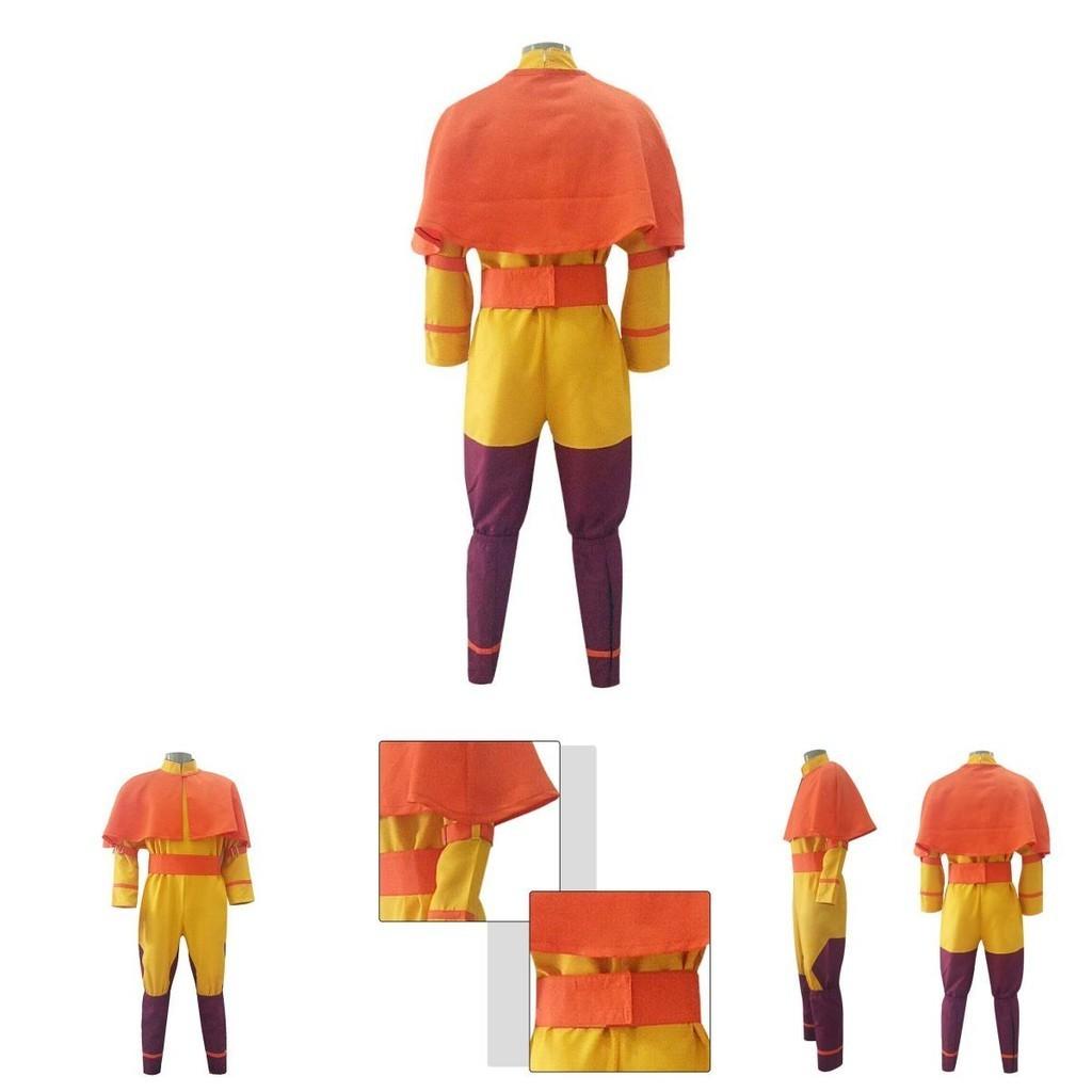 Experience The Ultimate Avatar The Last Airbender Aang Cosplay Suit For Men And Women