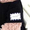 cushu cush Duffy and ShellieMay Costumes for Plush Black Knit Dress and Ribbon Set Toys, (CDS469S)