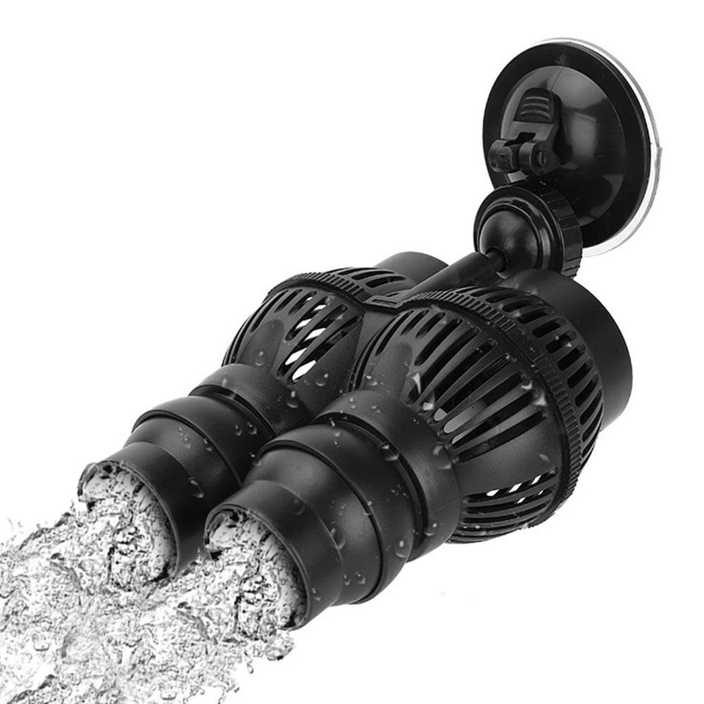 RS-308A 24W 12000L/H Double-head Flow Maker Pump for Fish Tank Wave Making Pump, EU Plug A