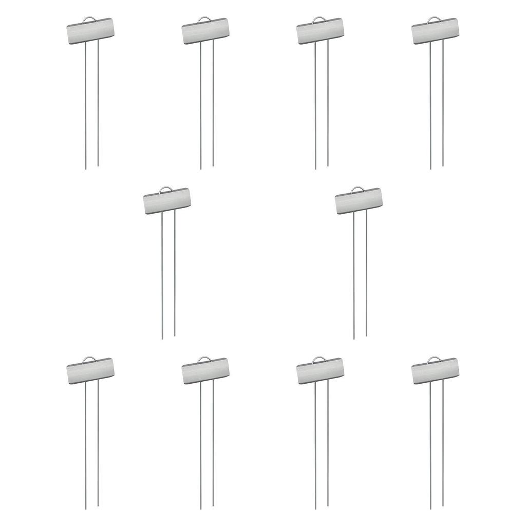 10x Metal Plant Tags Plant Category Tag Easy To Use Rustproof Garden Signs Planting Seedling Stake for Vegetables Herb Flower