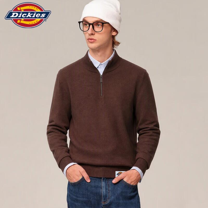 Dickies Men's Half-Zip Pullover Sweater