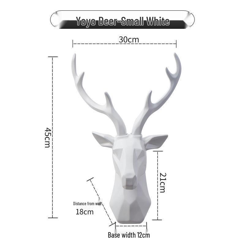 

Скандинавский Современный Настенный Подвес в виде Головы Оленя для Гостиной