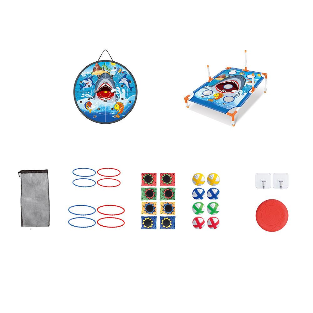 4 In 1 Luminous Target Sandbag Board Throwing Toys Kids Outdoor Throwing Game Toys Gift