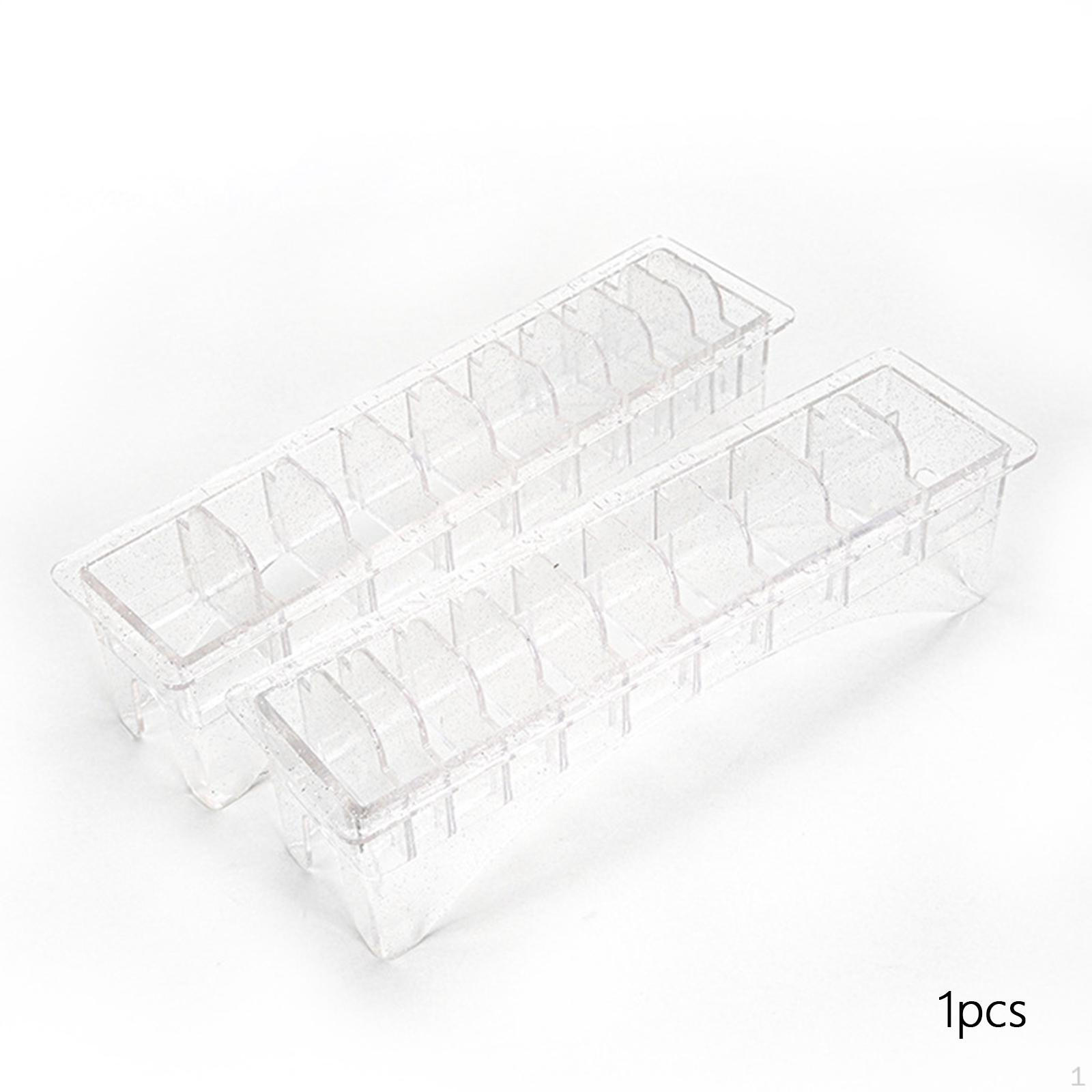

Guide Comb Storage Box Holder, Accessories Hair Tools Supplies 10 Grid Base Rectangular Limit