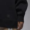 Jordan Flight Fleece Crew Sweatshirt Women Tops Black FB5117-010
