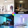 Backlight RGBCW Three-color Remote Control Dimming Hot-selling, Bedroom, Living Room LED Ultra-thin Atmosphere Ceiling Light