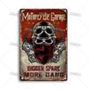 Crosscountry Motorcycle Tin Sign Vintage Metal Wall Decor Garage Home Bar Metal Plaque