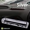 VICHE CATT License Plate Frame License Plate Aluminum License Plate Car Angle Adjustment Universal (Silver)