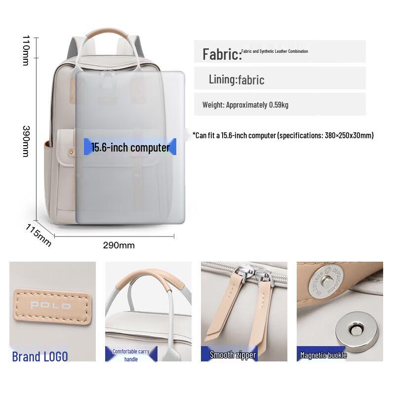 POLO Damen Laptop-Rucksack
