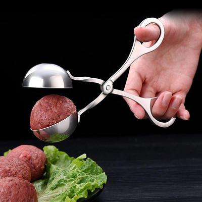 Stainless Steel Meatball Maker Clip Fish Ball Rice Ball Making Mold Form Tool Kitchen Accessories Gadgets Cuisine LM