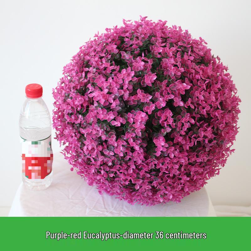 Artificial Greenery & Grass Ball Ceiling Decoration for Visual Merchandising and Store Windows