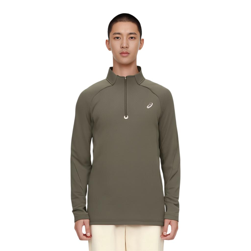 Asics Sport Lifestyle Serie Stehkragen Bequem Warm Langarm T-Shirt Herren Oberteile 2011D476-300