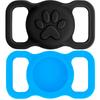 2 Pack Waterproof Silicone Holder Case For Airtag For Dogs And Cats - Scratch-Resistant, Anti-Lost GPS Tracker For Airtag