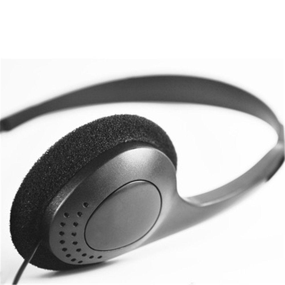 3.5mm with Microphone Noise Cancelling Earphone Headset Stereo Headphones Wired