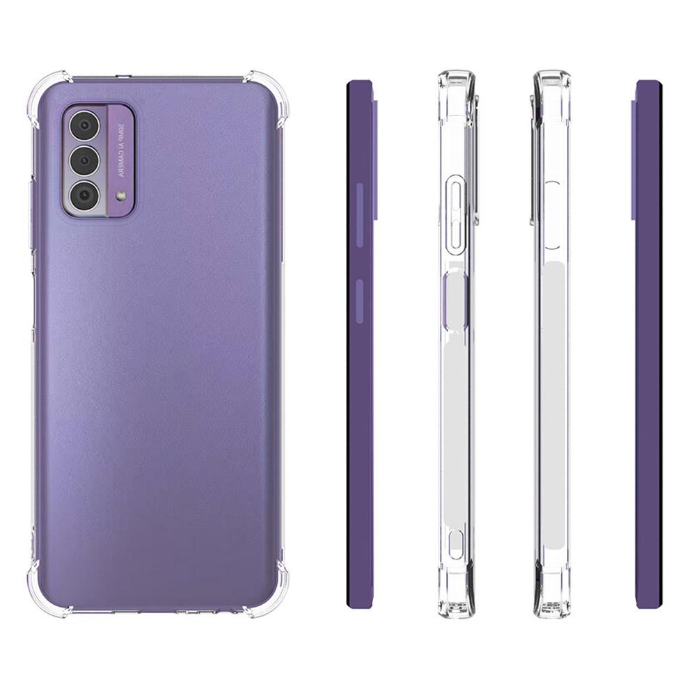 For Nokia G42 Flexible TPU Phone Cover Anti-scratch HD Clear Phone Case Non-slip Shell