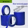Blue Crepe Paper Tape for DIY Crafts, Masking, Seam Filling & Art Color Separation