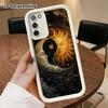 Phone Case: 2D Flat Samsung Galaxy A34 A35 M05 M06 S20 S22 S21 FE Plus 5G Tiered Protective Case, Starry Mystery Style, Christmas and Halloween Gift