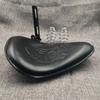 Motorcycle Black 3" Spring bracket Skull Solo Seat for Harley Sportster XL Yamaha Honda Suzuki Chopper Custom cafe racer