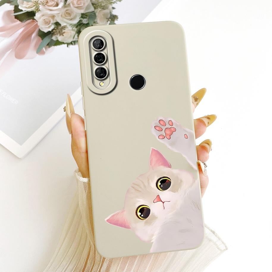For Huawei P30 Lite Pro Case MAR-LX1M VOG-L04 Cover Cute Cartoon Cat Rabbit Soft Silicone Bumper For Huawei Nova 4e P30Pro Shell