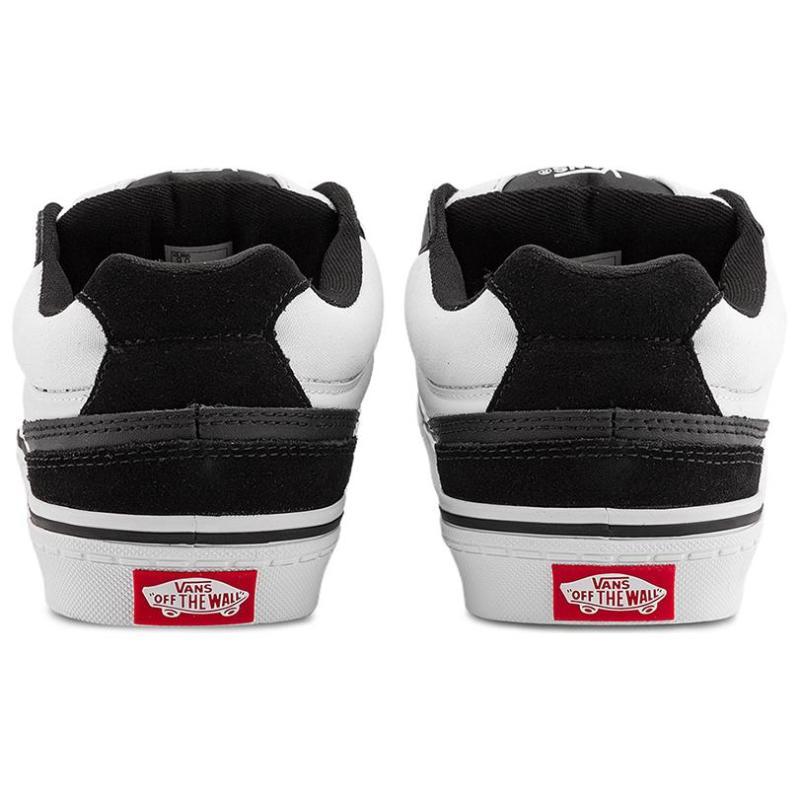 Vans Abrasion Resistant Low Top Skateboard Shoes Men's Black White Sneakers VN000CSPBA2