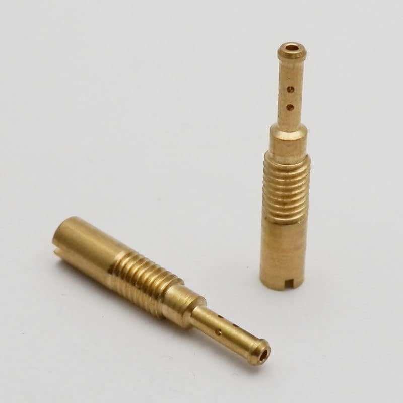 Pack of 10pcs Pilot Jet M5 5mm Slow Idle Jet M5x0.8mm Thread for PZ19 Carburetor Injector Nozzle(Size 52-75)