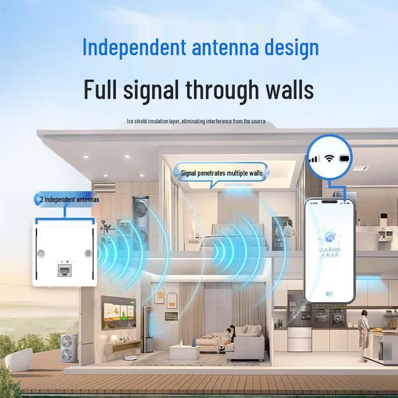 H3C WiFi 7 3600M Whole-Home Wireless AP Panel System (CN Version)