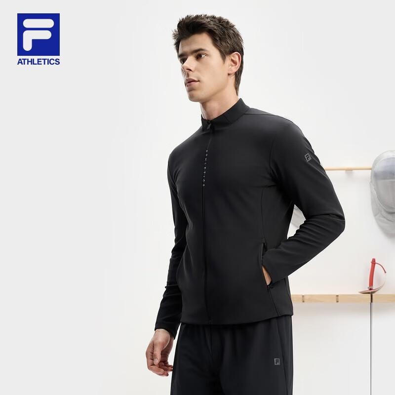 FILA Men s Stand-up Collar Knit Jacket M