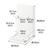 Yamazaki Magnetic Portable Speaker 10cm W X 10cm D X 20cm Speaker Bath Bathroom 1947 Tray, White, Approx. H, Tower, Stand, Rack, Rack,
