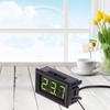 Upgraded Car Temperature Panel Meter Gauge -50~110 °c Digital LED Thermometer 5-12V Easy Connection for Industrial