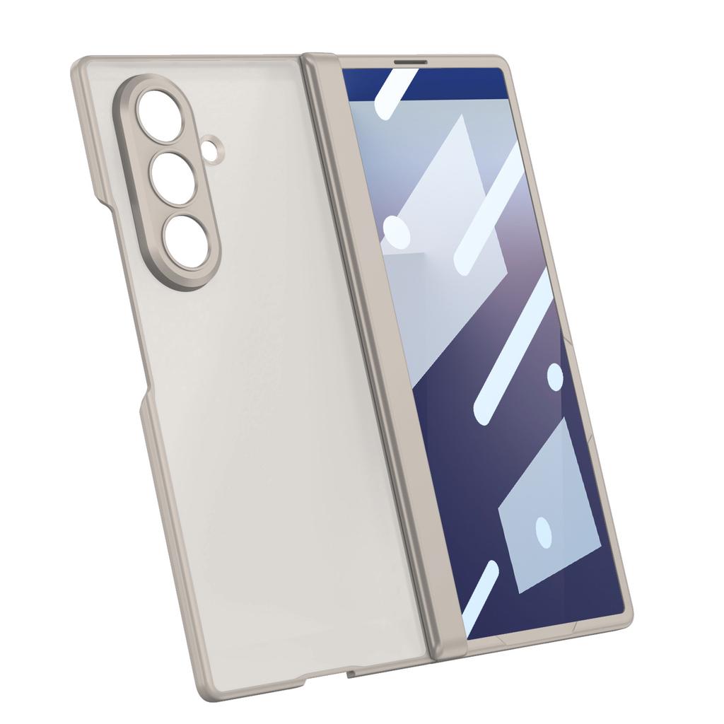 Etui i folia ochronna na telefon komórkowy Samsung Z Fold7, zintegrowane składane obrotowe etui ochronne z przezroczystego PC