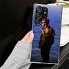 L-Luis M-Miguel Singer Case for Samsung Galaxy S25 S24 S23 S22 Ultra Soft Phone Cover S25 Edge S21 Plus S20 FE S10 + Black Cover