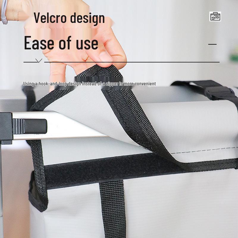 Telescopic A-Frame Ladder Tool Bag: Multifunctional, Durable, Waterproof Storage for Household Use