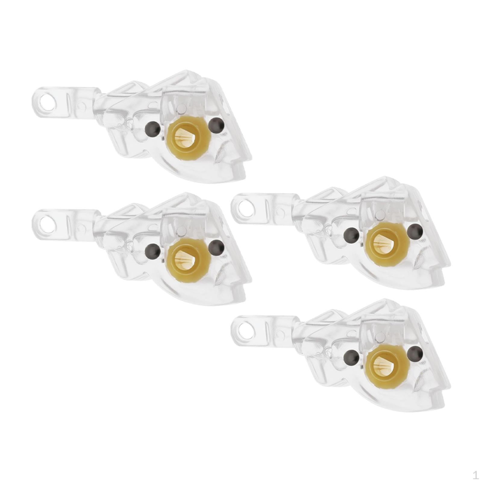 

4Pcs Tilt Tilter Mechanism Cord Adjuster Portable Sturdy Low Profile Control for Office