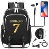 Large Capacity Schoolbag with Shoulder Strap; Student Three-piece Pencil Case Set