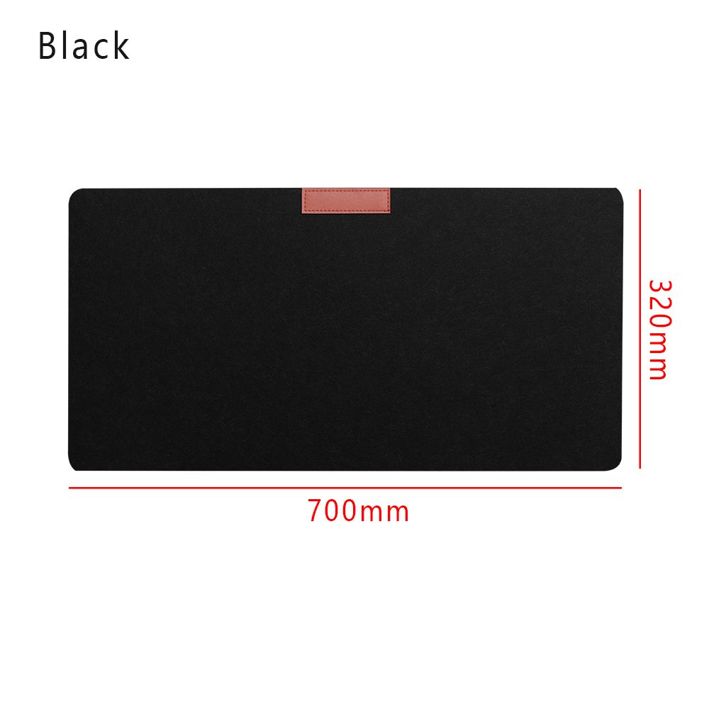 Soft Wool Felt Office Large Computer Desk Mat Keyboard Mouse Pad Laptop Cushion Table