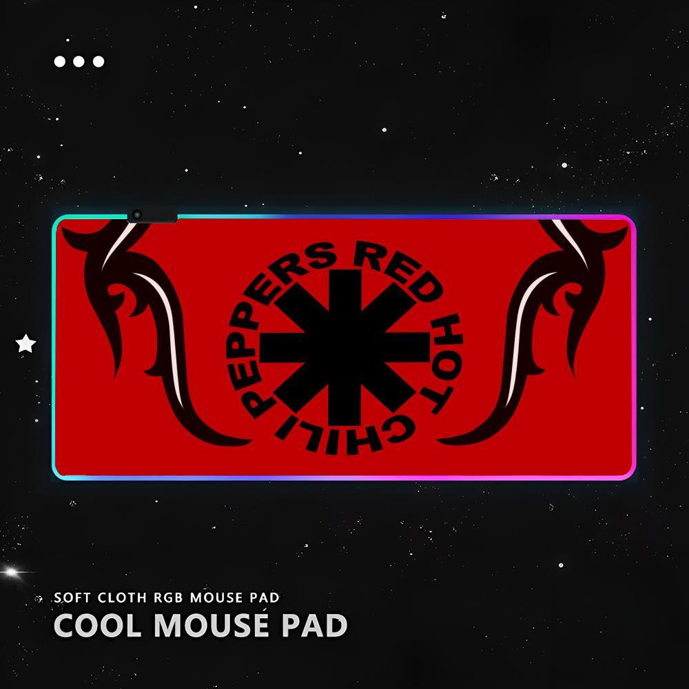 

Red Hot C-Chili Peppers Коврик для мыши RGB Игровой для ПК Клавиатура LED Светящийся коврик для мыши Коврики Резиновый Милый Мультяшный Игровой Компьютер csgo lol RGB600x300x3mm