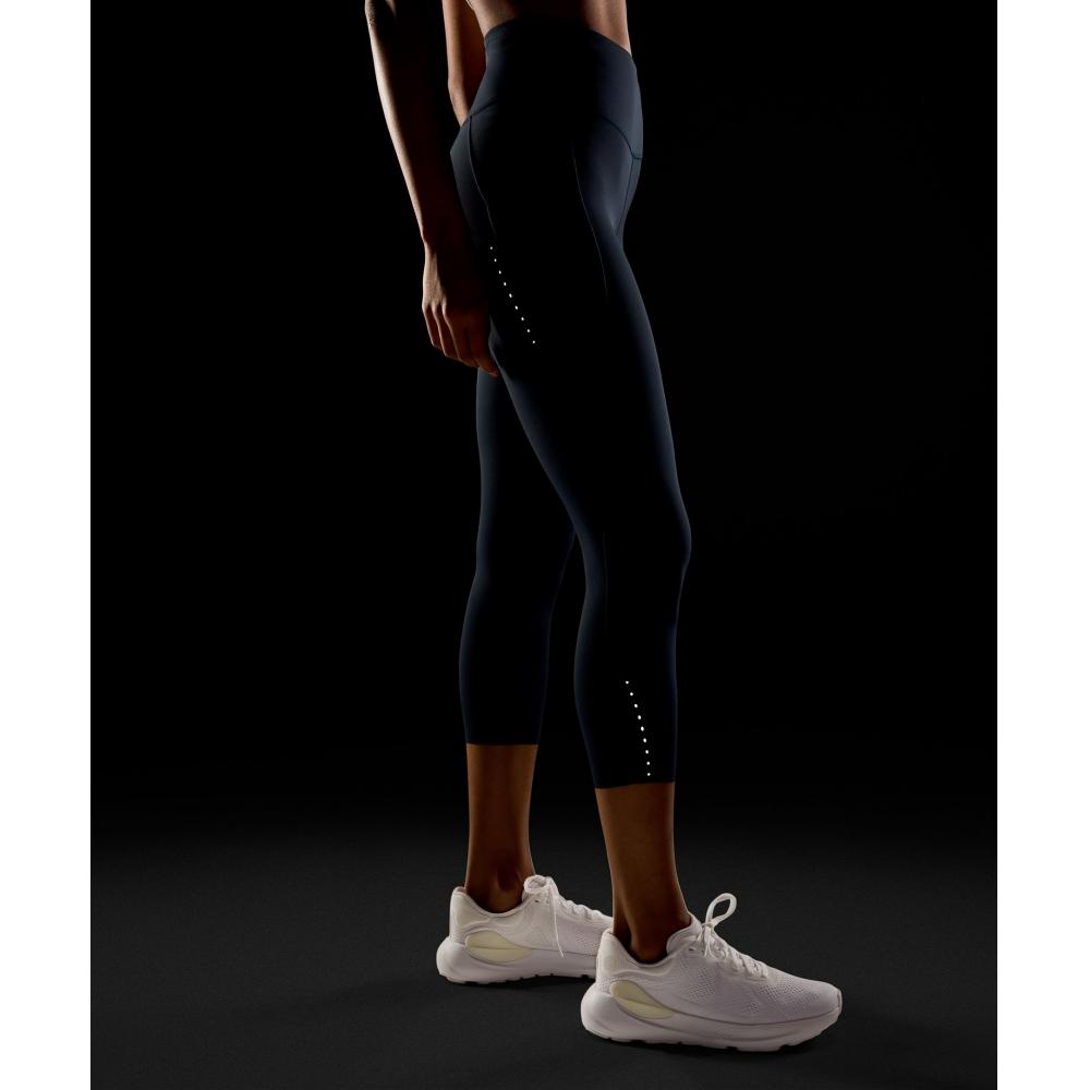 Lululemon Fast And Free High Rise Crop 23  Pockets  Updated True Navy