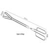 Zhishi Stainless Steel BBQ & Food Tongs