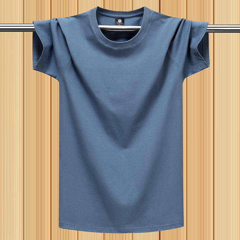 2025 Spring/Summer Men's Cotton Loose Fit Short Sleeve T-Shirt