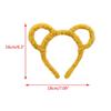 Soft Bear Ears Headbands Plush Mouse Hair Hoop for Washing Face Cartoon Animal Hairbands Halloween Costume Cosplay Headpiece