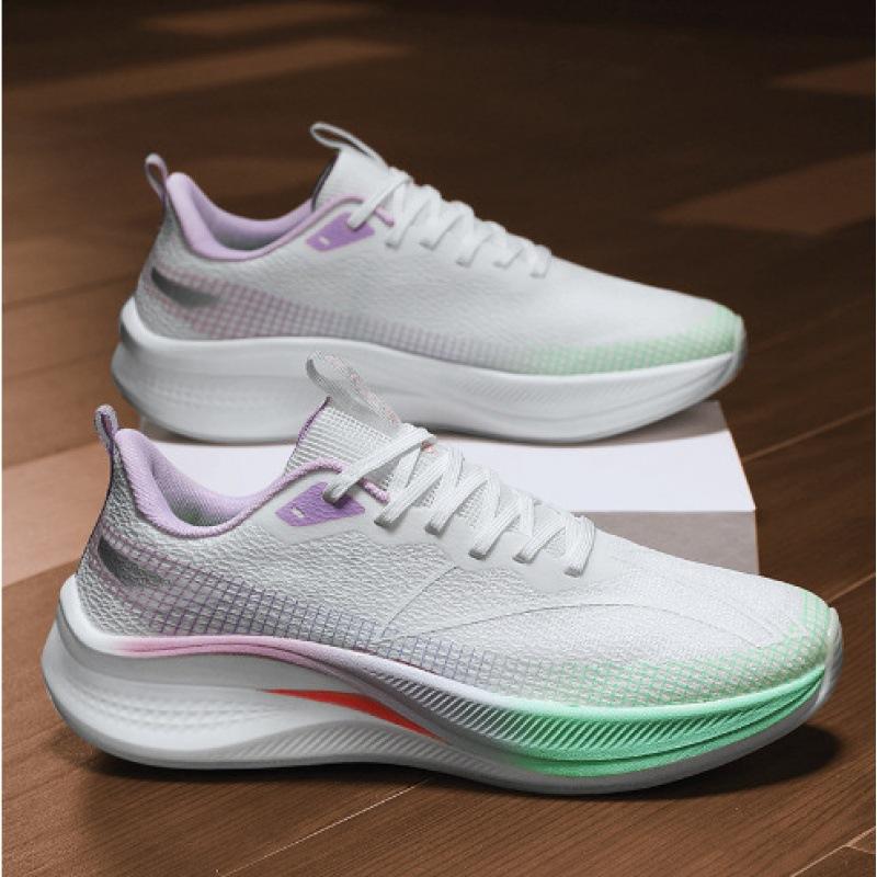 

Летние кроссовки мужские карбоновая пластина амортизация маленький размер спортивная обувь дышащие парные повседневные дорожные туфли профессиональные ультралегкие беговы 44