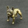 Starožitné hmyzí figurky Miniatury Čajové zvířátko Ornament Čistá měď Polní kriket Socha Stolní dekorace Kolekce Řemesla Dekor